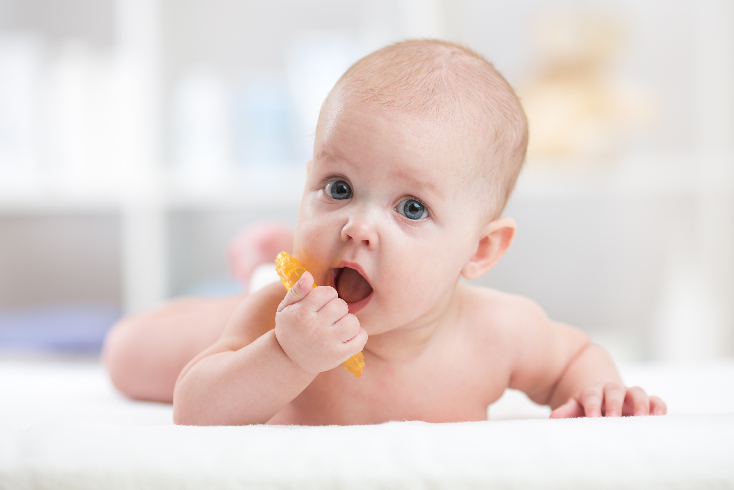Ząbkowanie niemowlaka obawy