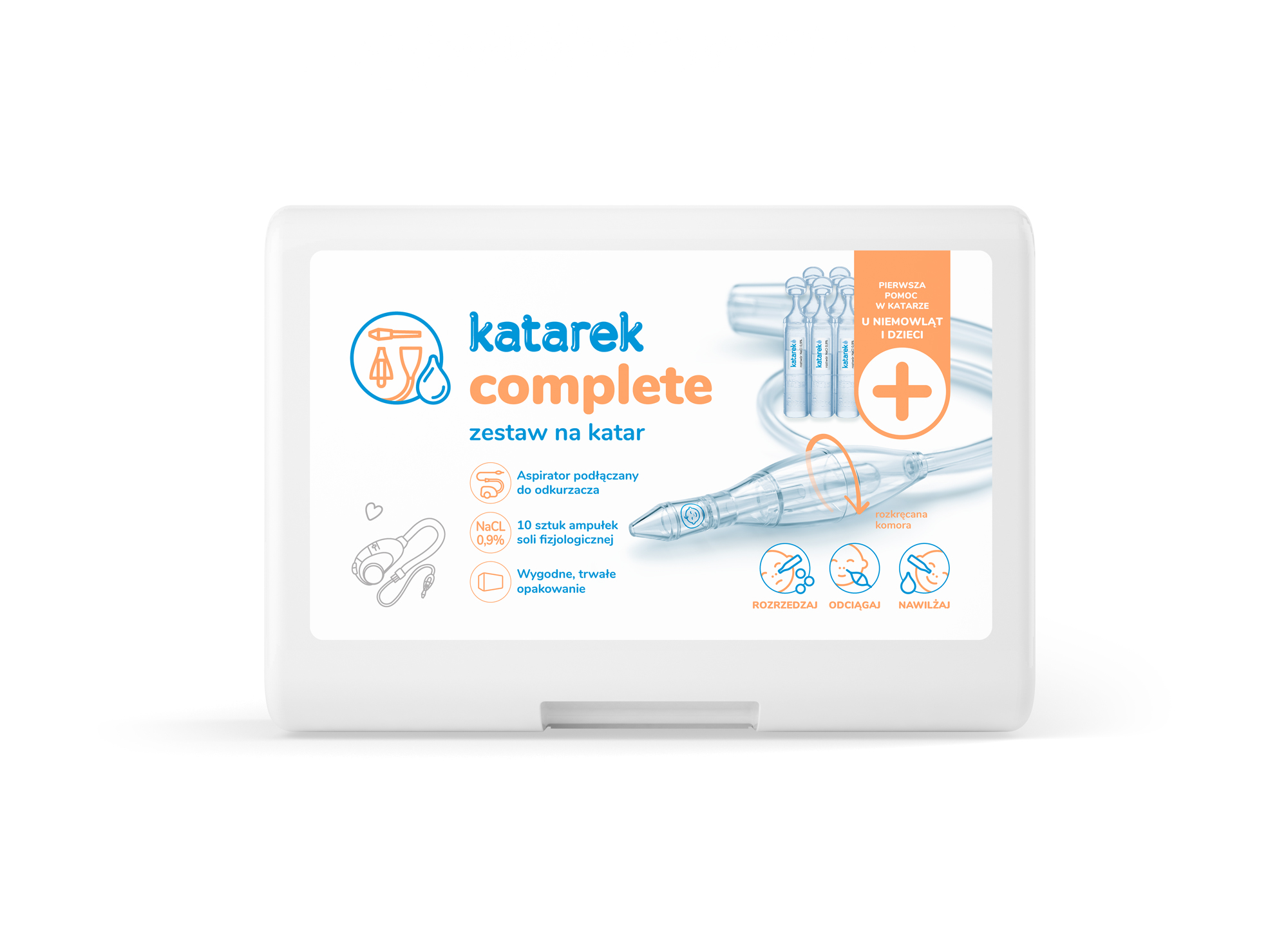 katarek complete - aspirator kataru. Metoda 3 kroków