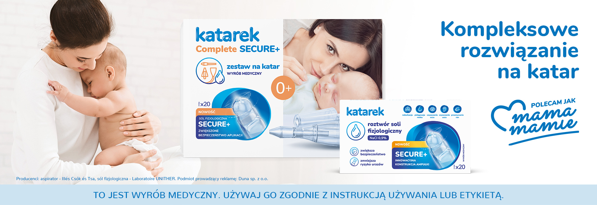 Sól fizjologiczna Katarek Secure+ 