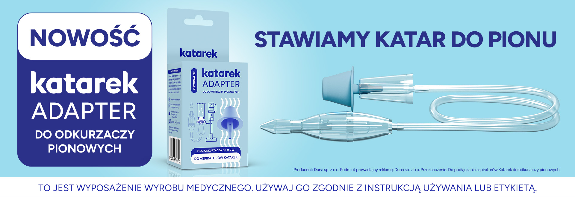 Adapter katarek do odkurzaczy pionowych