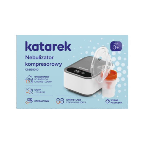 Nebulizator tłokowy (kompresorowy) Katarek