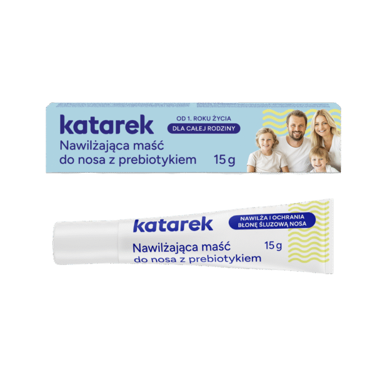 Maść katarek z prebiotykiem na suchość nosa dla dzieci