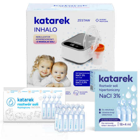 Katarek Inhalo - zestaw do nebulizacji
