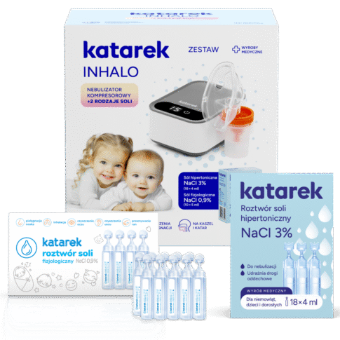 Katarek Inhalo - zestaw do nebulizacji