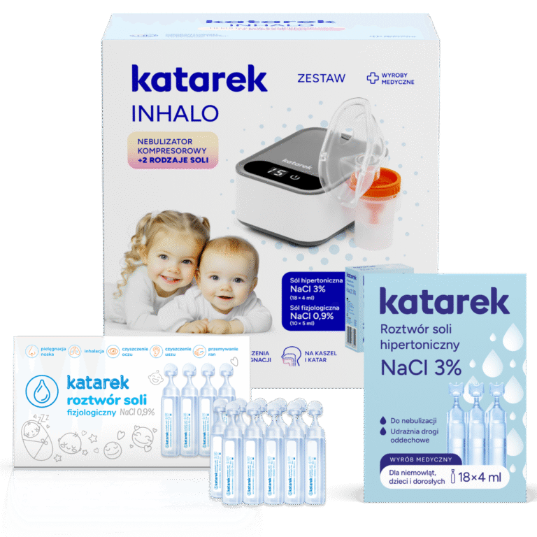 Katarek Inhalo - zestaw do nebulizacji