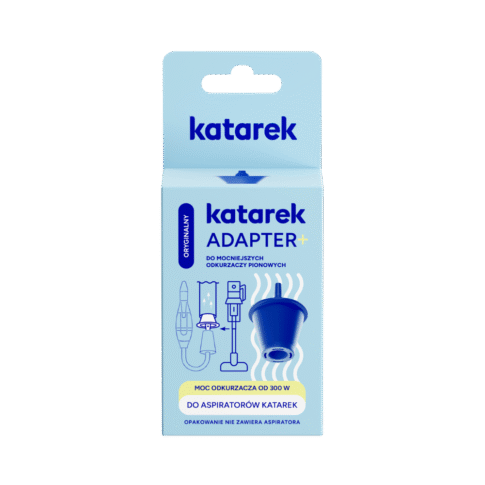 Katarek adapter + do mocnych odkurzacz