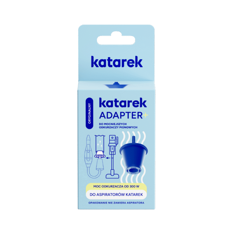 Katarek adapter + do mocnych odkurzacz