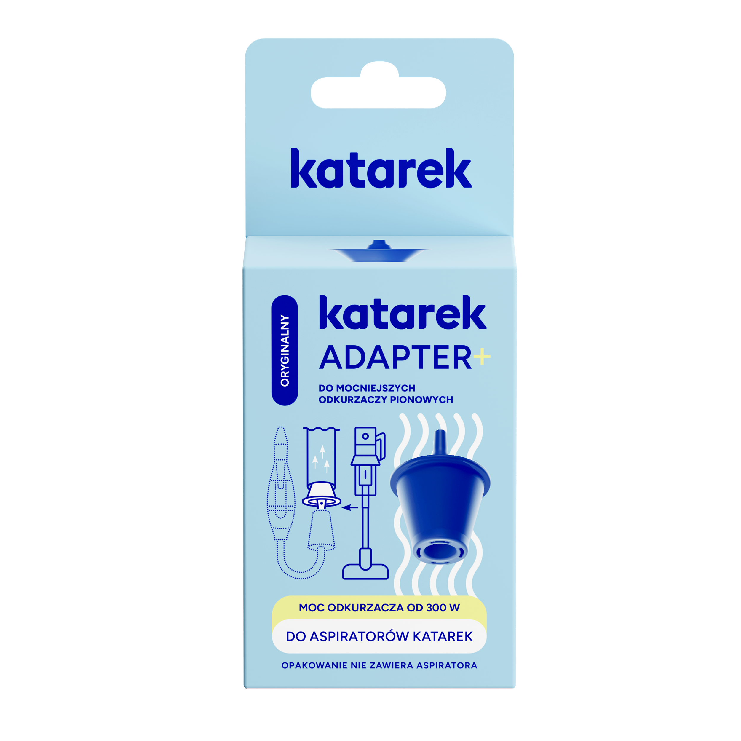 Katarek adapter do mocnych odkurzacz