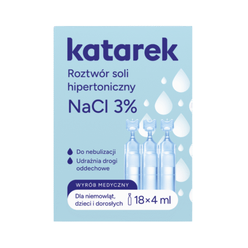 Katarek sól hipertoniczna 3% roztwór w ampułkach
