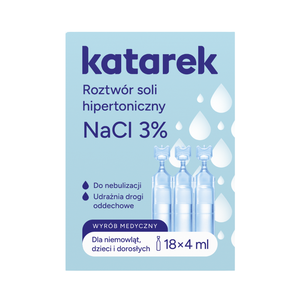 Katarek sól hipertoniczna 3% roztwór w ampułkach