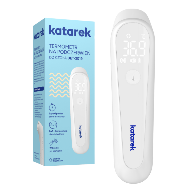 Katarek termometr na podczerwień do czoła DET -3019